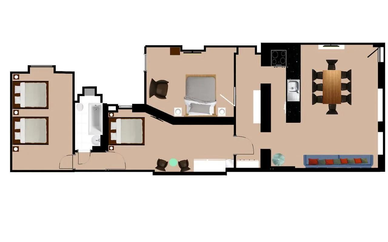Primeflats - Apartment Kattegat Berlin-Wedding